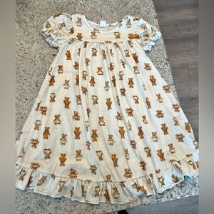 Teddy bear nightgown toddler girl 18-24 months